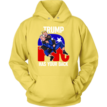 Trump 2020 Hoodie Trump Has Your Back Hoodie