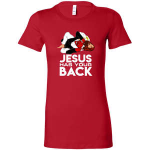 Jesus Has Your Back Women's Tee