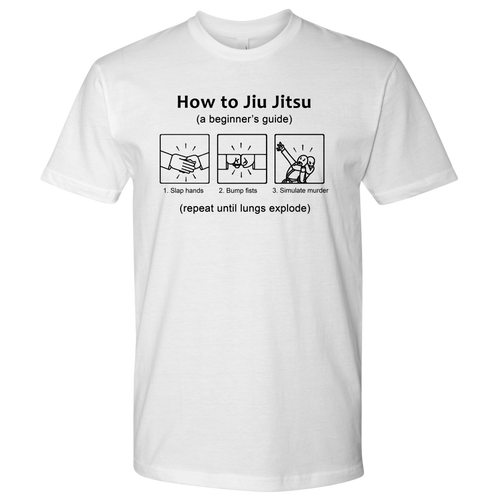 Jiu Jitsu Beginner Guide White Tee