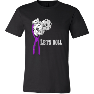 Let's Roll Dice Purple Belt Shirt