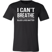 I Can't Breath T shirt Black lives matter George Floyd Shirt