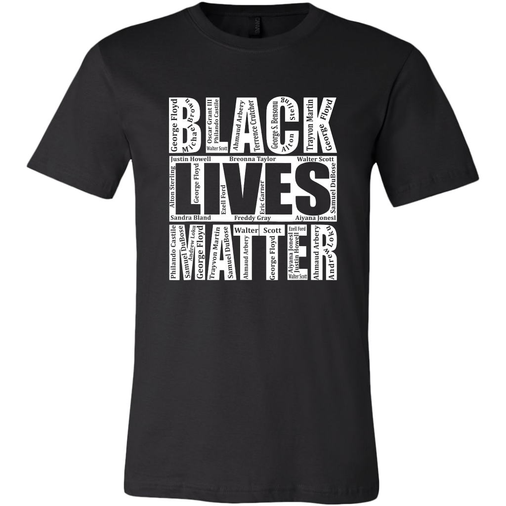 Black Lives Matter Say Their Names Shirt