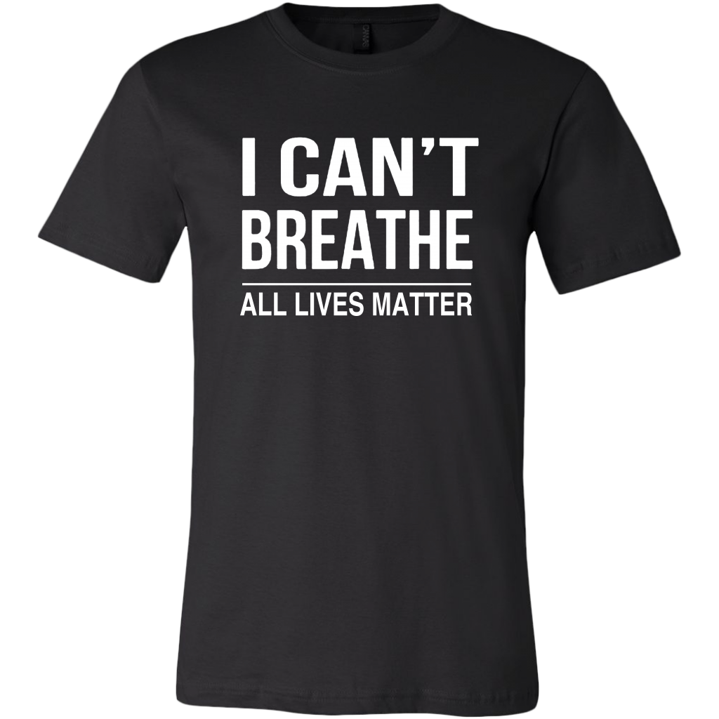 I Can't Breath T shirt Black lives matter