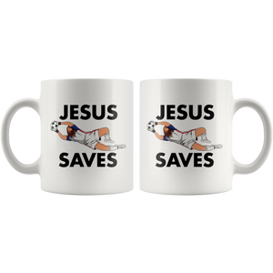 Jesus Soccer Mug