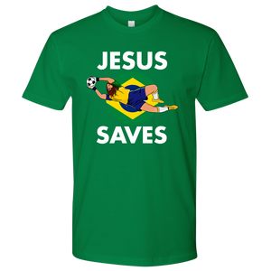 Jesus saves 100 percent cotton